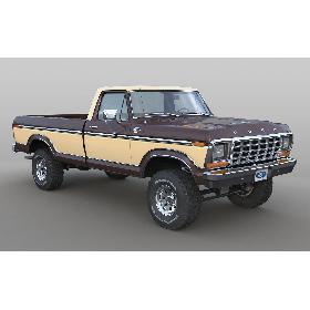 3D 1978 Ford F-150